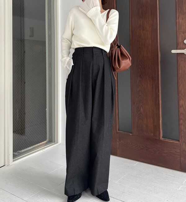  「フレアカフスニット」|ニット・セーター|