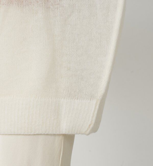  「《インフルエンサー@kanako_ikiコラボ》シアーウールプルオーバー」|ニット・セーター|