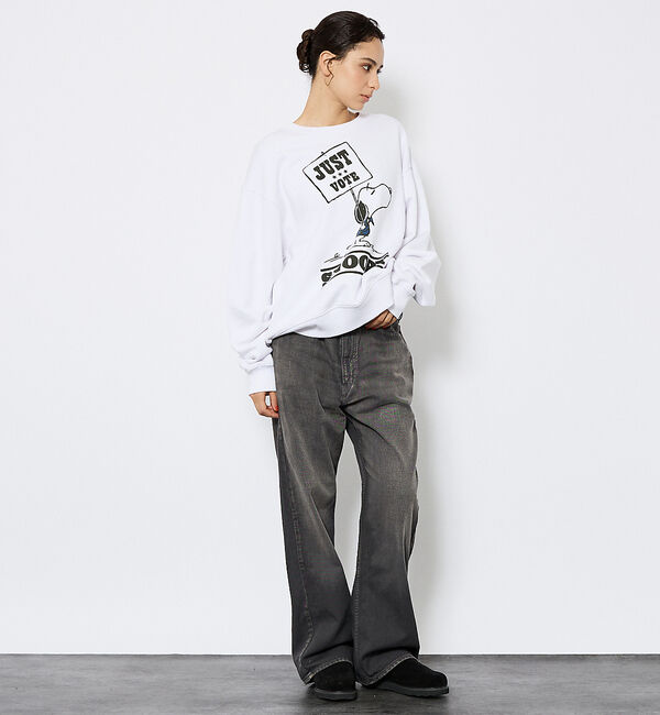 ABAHOUSE「【JOHNBULL/ジョンブル】VINTAGE PEANUTS 裏毛スウェット」|スウェット・ジャージ|