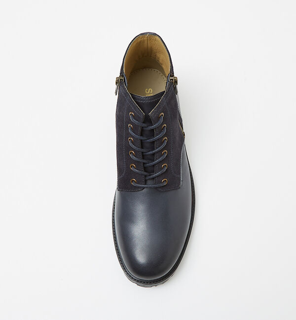 alfredoBANNISTER「ダブルジップ タンクソール ブーツ」|ショートブーツ|