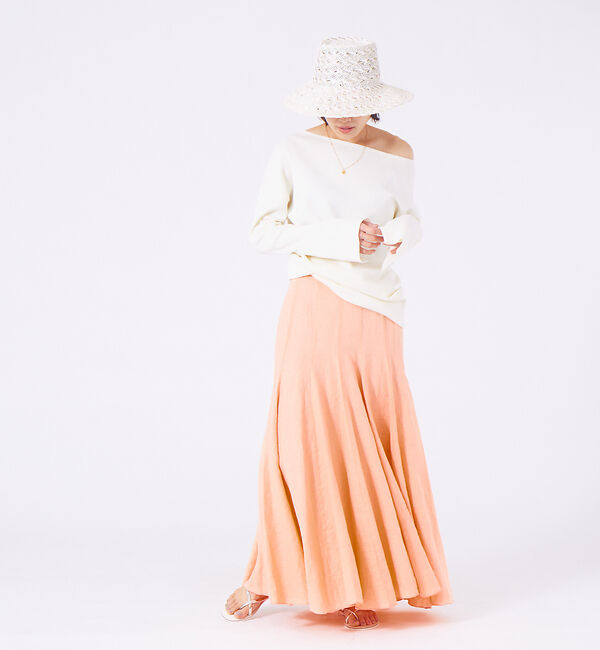 Rouge vif「リネン製品染スカート」|スカート|