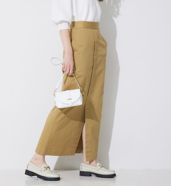 Rouge vif「ストレッチチノタイトスカート」|スカート|