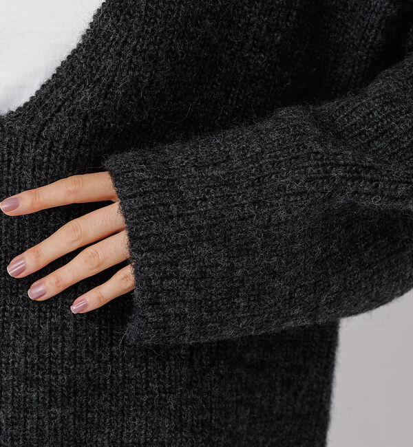 Rouge vif「畦ニット チュニック」|ニット・セーター|