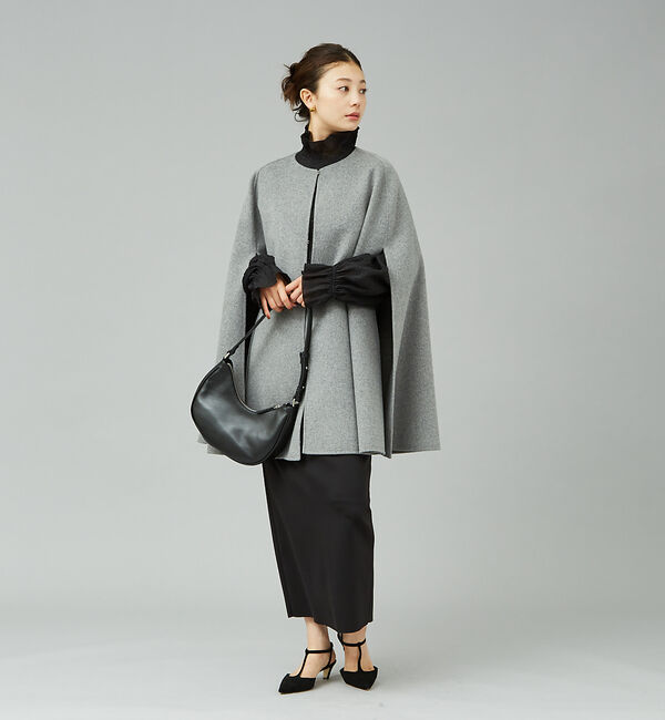 Rouge vif「【40周年】ウールカシミヤリバーマントコート」|その他|