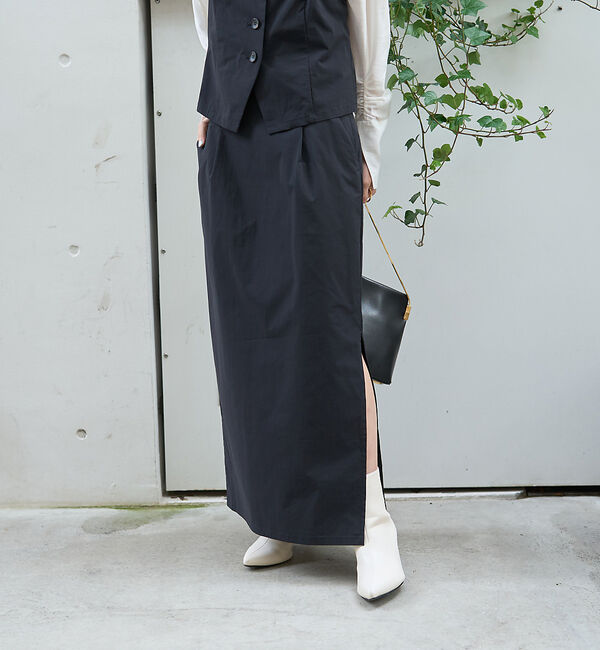 Rouge vif「【セットアップ対応】サイドスリットタイトスカート」|スカート|