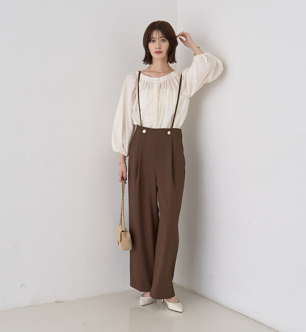 Rouge vif「ローンオフショルブラウス」|シャツ・ブラウス|