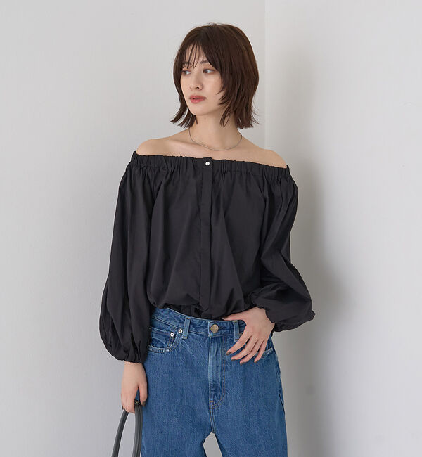 Rouge vif「ローンオフショルブラウス」|シャツ・ブラウス|
