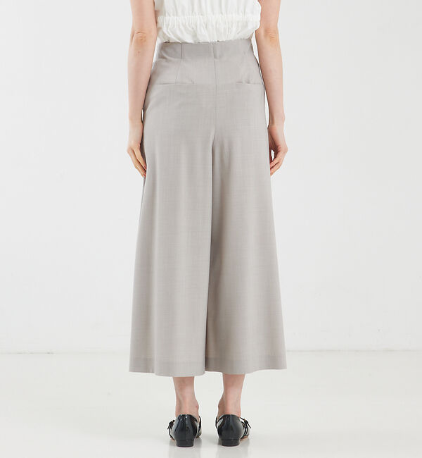 qualite「サイドボタンクロップドパンツ」|その他|