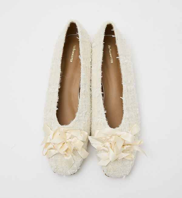 AU BANNISTER「ラグジュアリーツィードパンプス」|パンプス|