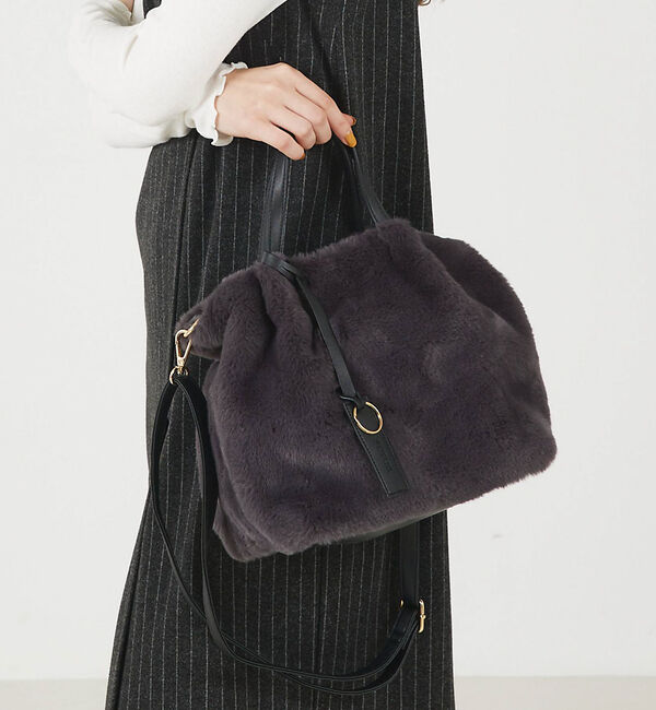 LOWELL things「●SOEUR/ファートート」|トートバッグ|チャコールグレー