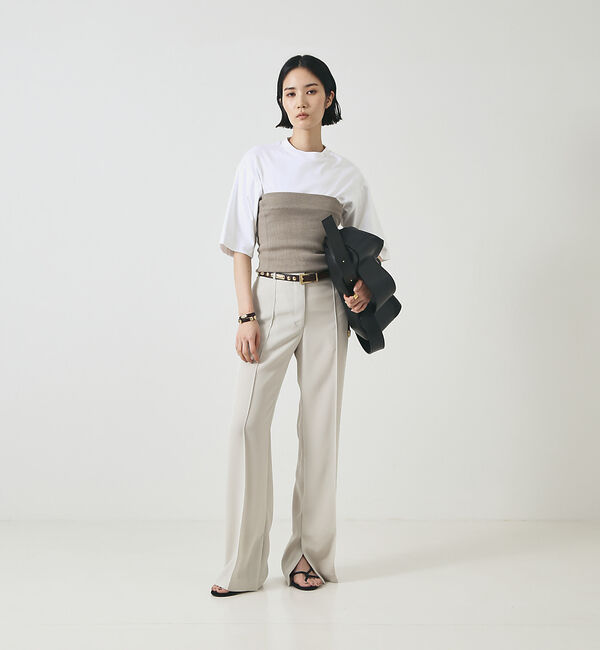 The Store by C' 「【COCUCA】リブチューブトップ」|キャミソール|