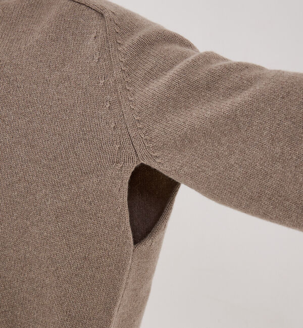 The Store by C' 「【ROHE】 V-neck Sleeve Wrap Jumper／2wayVネッ」|ニット・セーター|