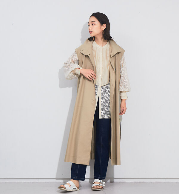 NOMINE「2WAYトレンチコート」|トレンチコート|