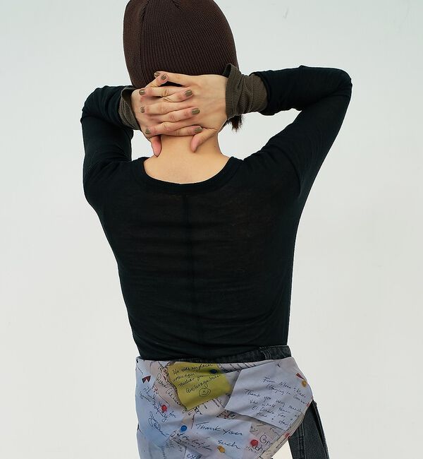 NOMINE「ダブルスリーブ シアー ロンT」|Tシャツ・カットソー|