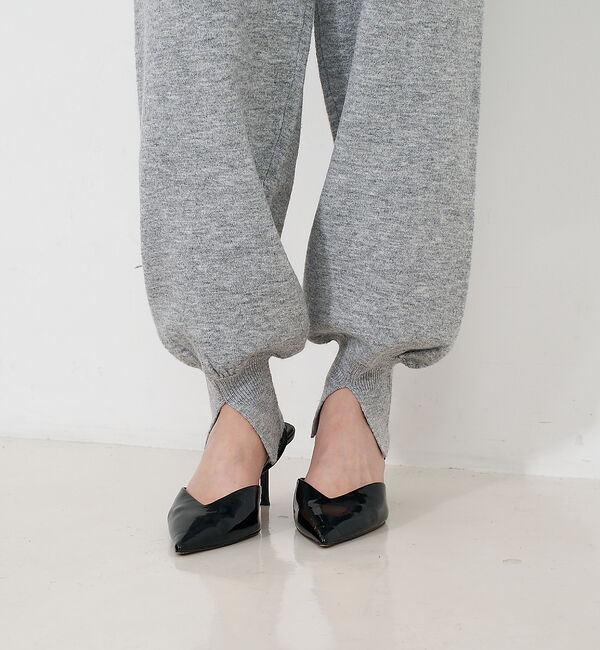 NOMINE「【セットアップ/ユニセックス】スウェットライク ニットパンツ」|その他|