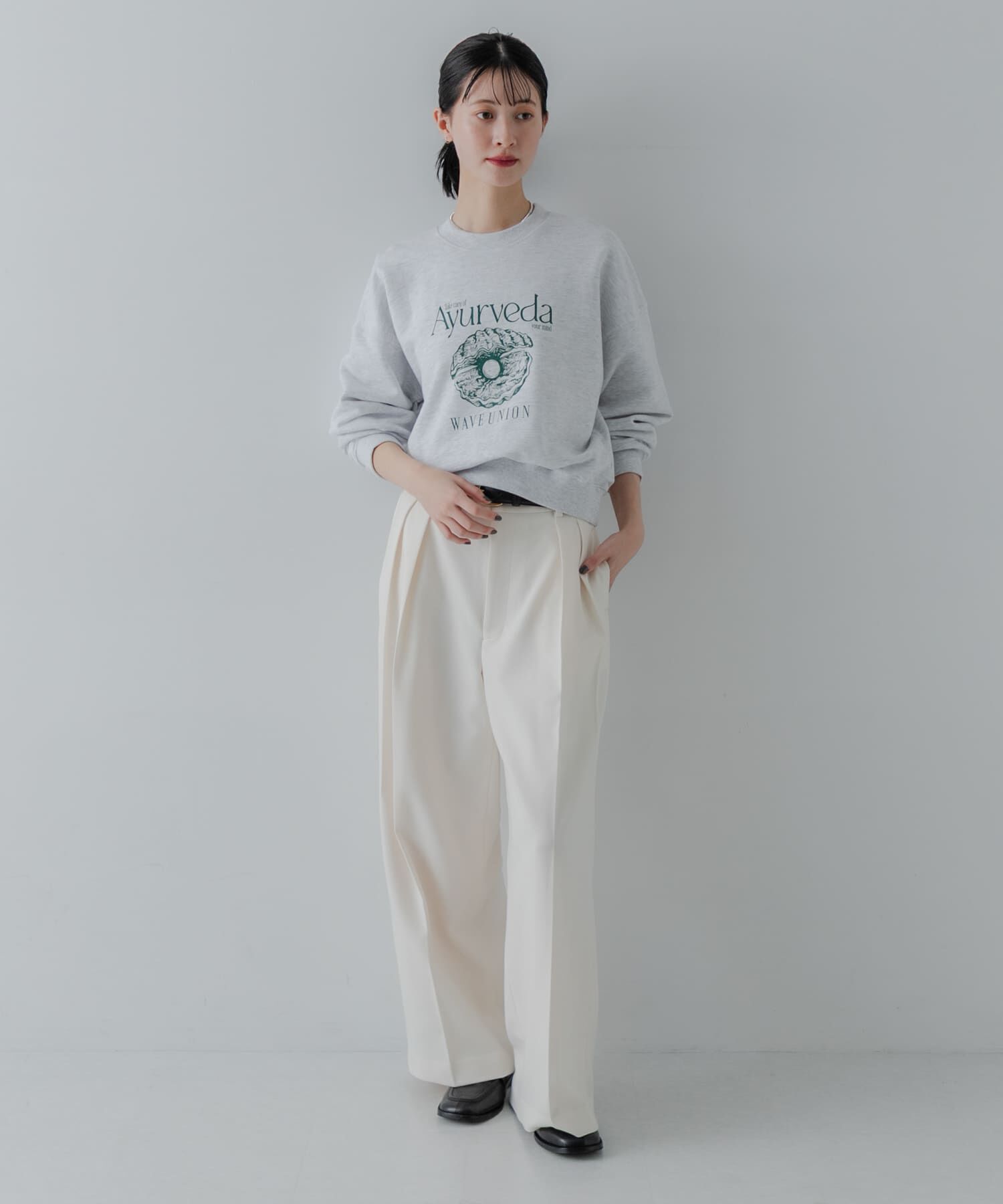 URBAN RESEARCH「『3サイズ展開』 ウールライクツータックワイドパンツ」|その他|