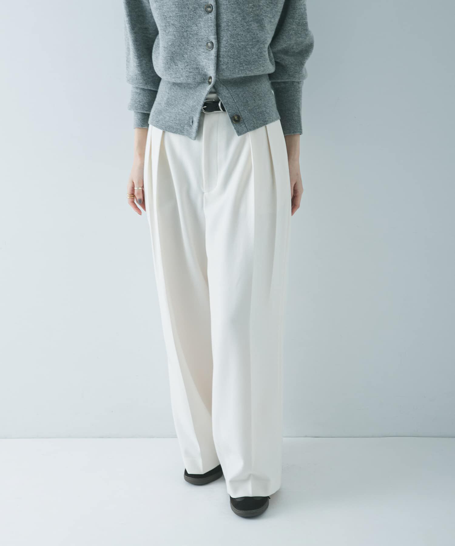 URBAN RESEARCH「『3サイズ展開』 ウールライクツータックワイドパンツ」|その他|