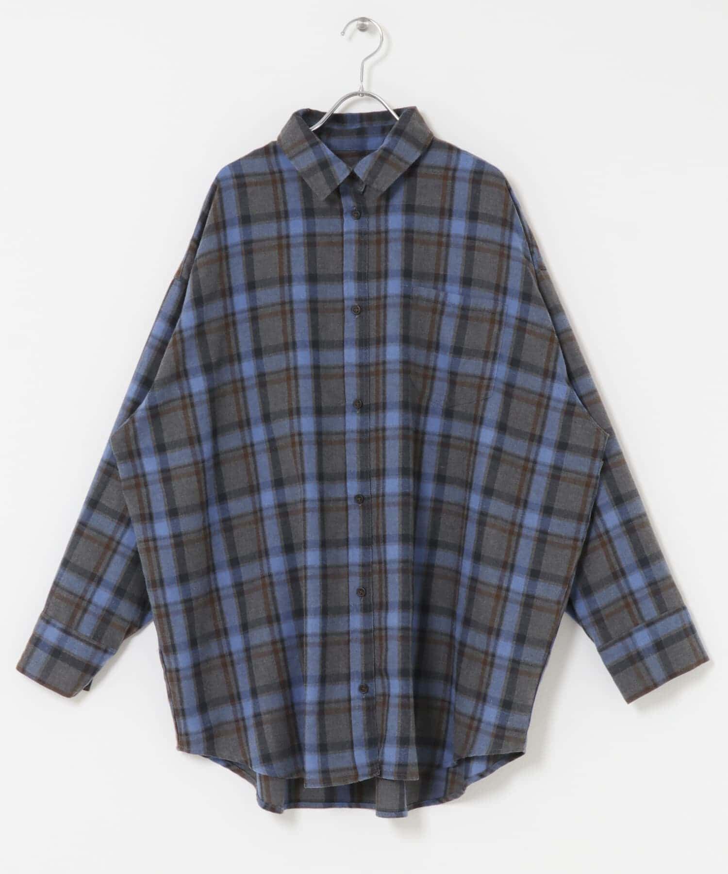  「BIGチェックシャツ」|シャツ・ブラウス|