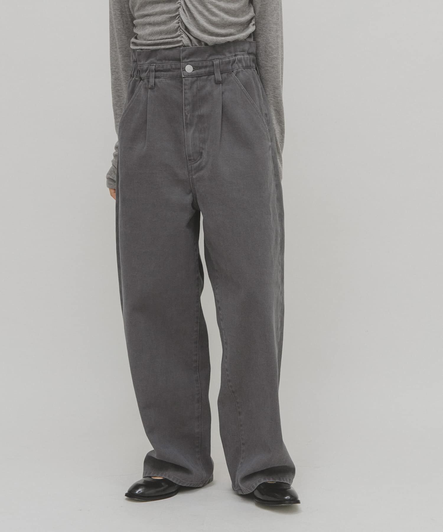  「フリルウエストツイルパンツ」|その他|