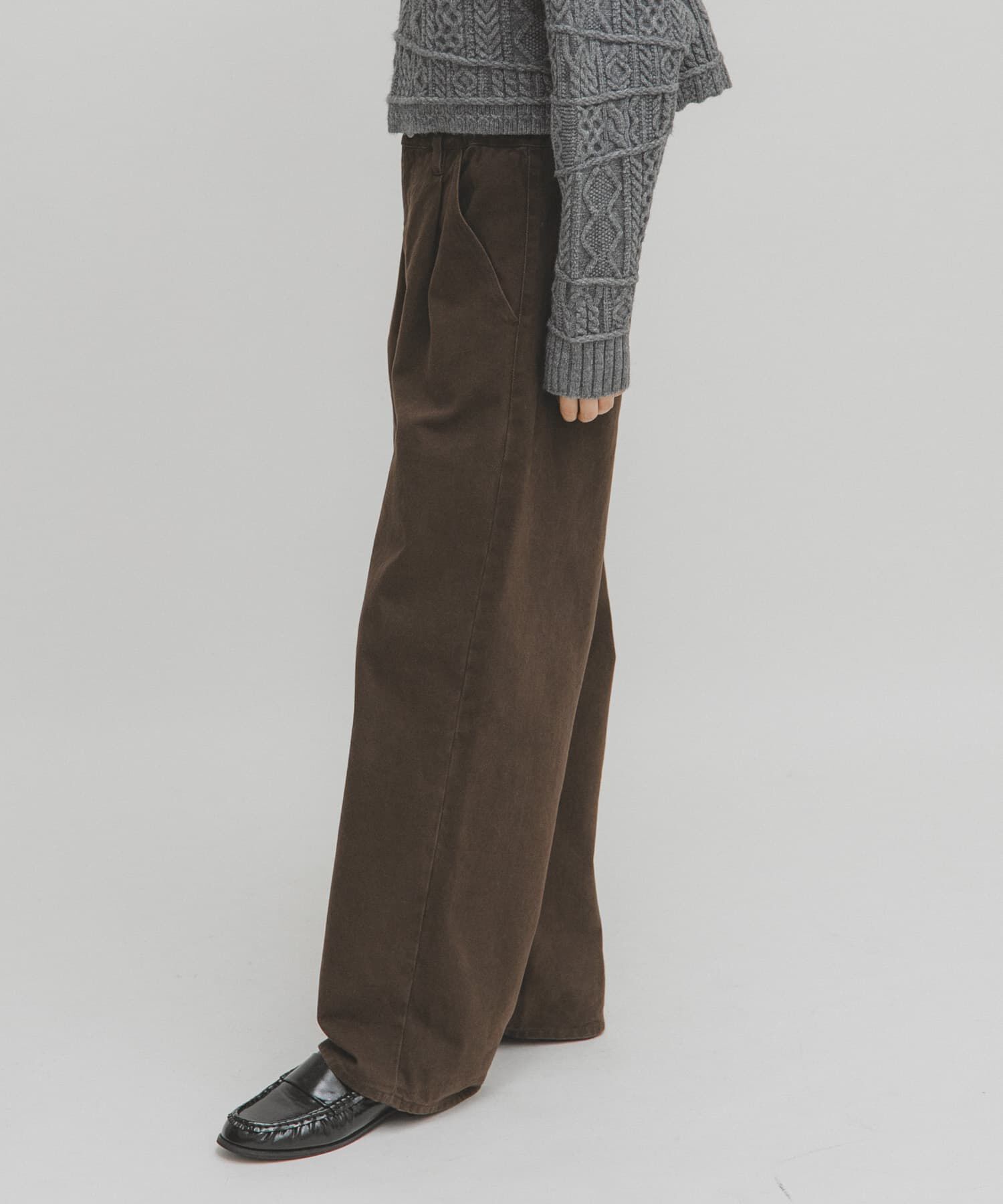  「フリルウエストツイルパンツ」|その他|