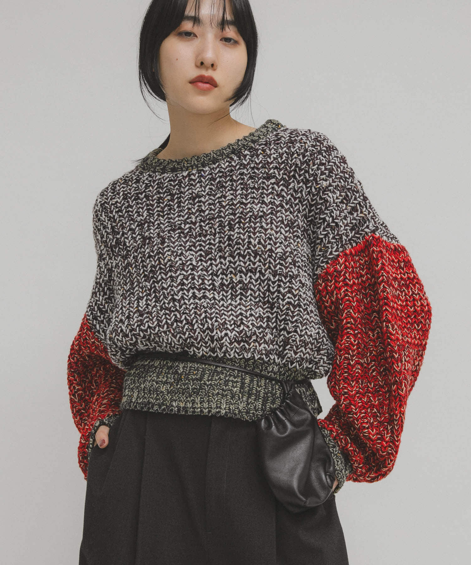  「マルチカラーサイクルニット」|ニット・セーター|