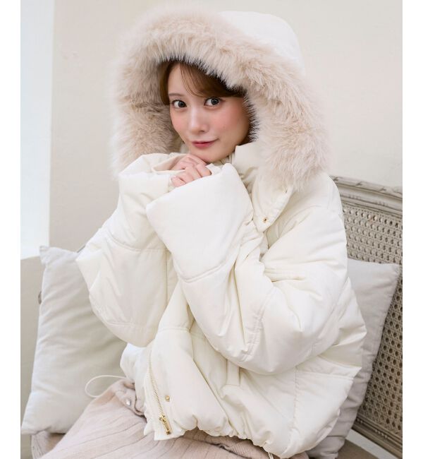  「&infin;2way中綿フードブルゾン」|ブルゾン・スタジャン|