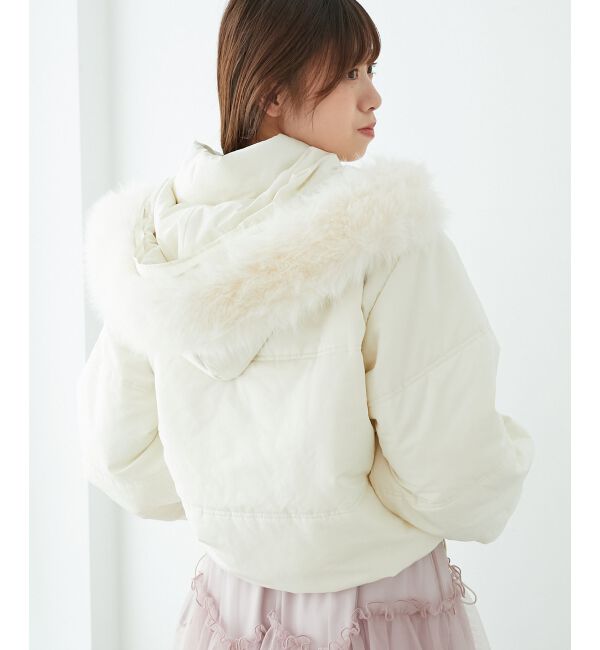  「&infin;2way中綿フードブルゾン」|ブルゾン・スタジャン|