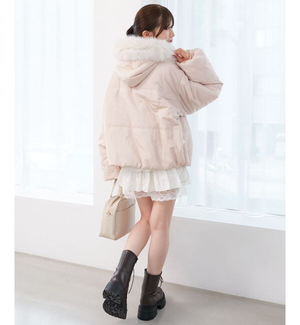  「&infin;2way中綿フードブルゾン」|ブルゾン・スタジャン|