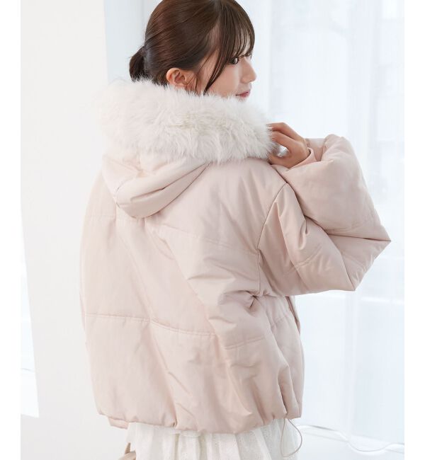  「&infin;2way中綿フードブルゾン」|ブルゾン・スタジャン|