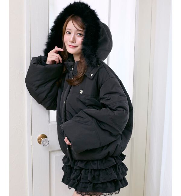  「&infin;2way中綿フードブルゾン」|ブルゾン・スタジャン|