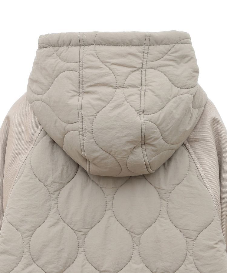 earth music&ecology「ラグラン切替キルティングブルゾン」|ブルゾン・スタジャン|