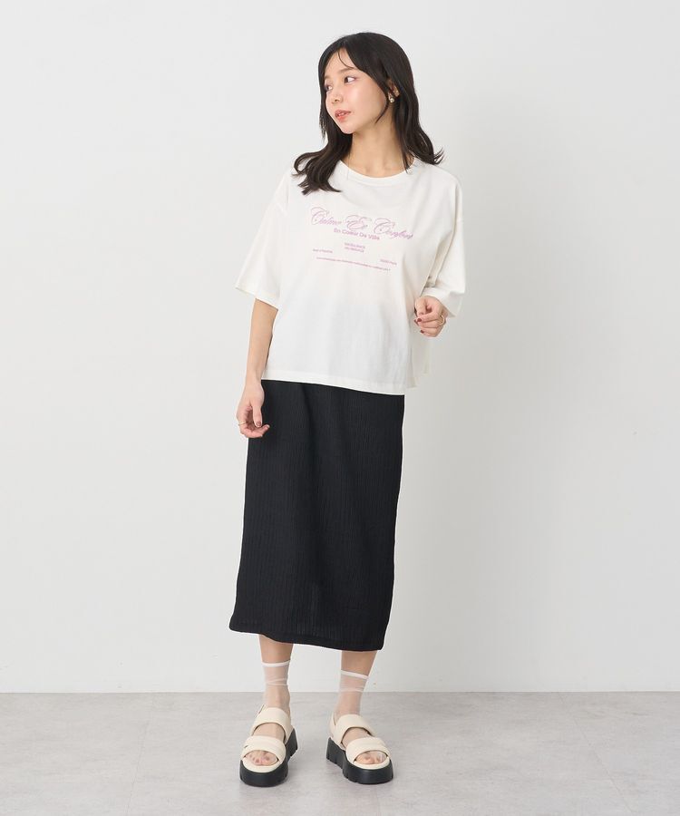 earth music&ecology「Calme Et Confort  ショートT」|Tシャツ・カットソー|