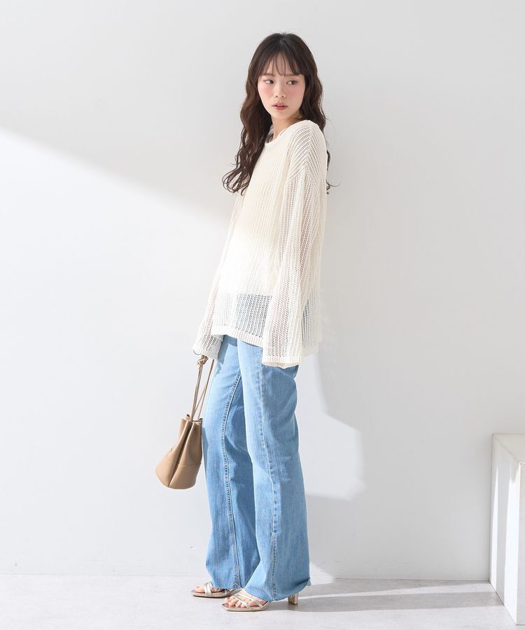 earth music&ecology「SET2点メッシュプルオーバー＋タンクトップ」|ニット・セーター|
