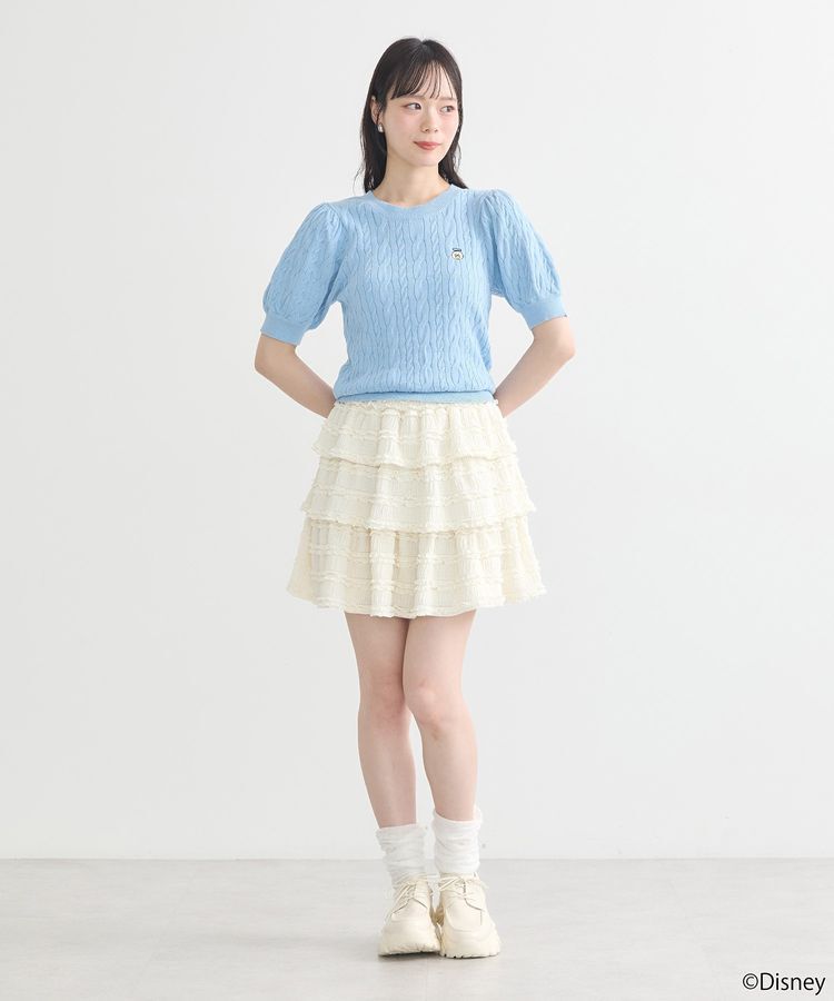 earth music&ecology「<Disney>松本セイジ 刺繍ニット」|ニット・セーター|