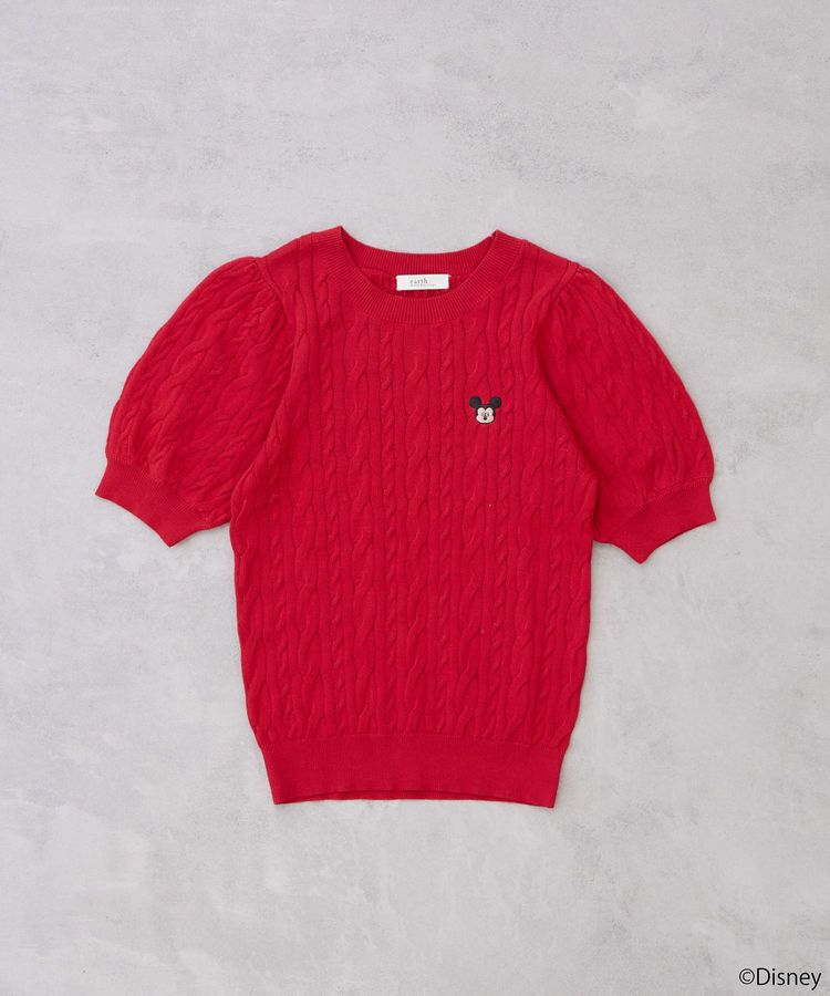 earth music&ecology「<Disney>松本セイジ 刺繍ニット」|ニット・セーター|