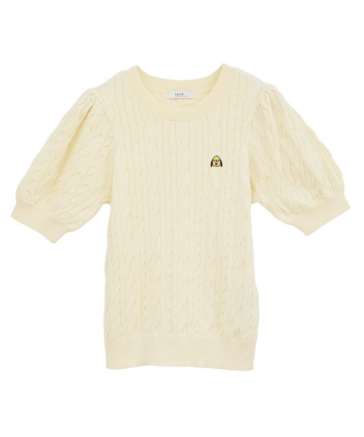 earth music&ecology「<Disney>松本セイジ 刺繍ニット」|ニット・セーター|