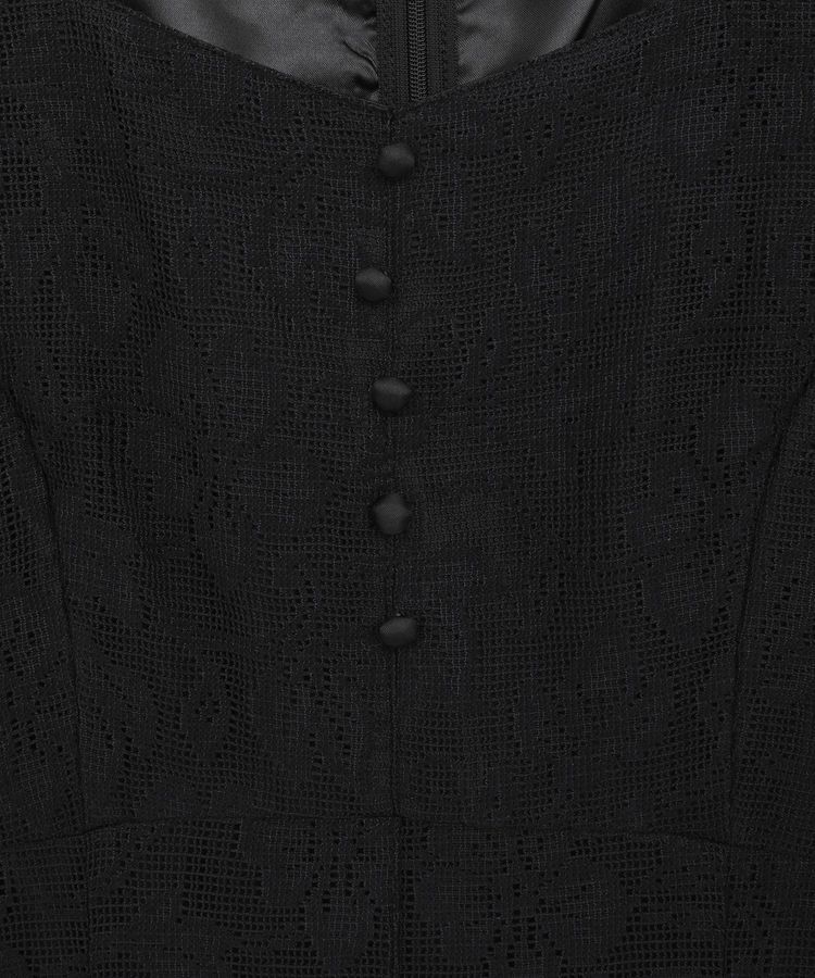 earth music&ecology「パネル切り替えレースワンピース」|ワンピース|