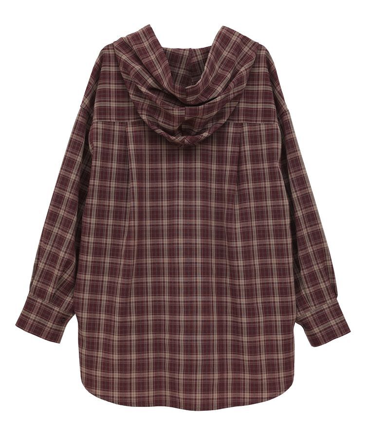 earth music&ecology「フーディーチェックシャツ」|シャツ・ブラウス|