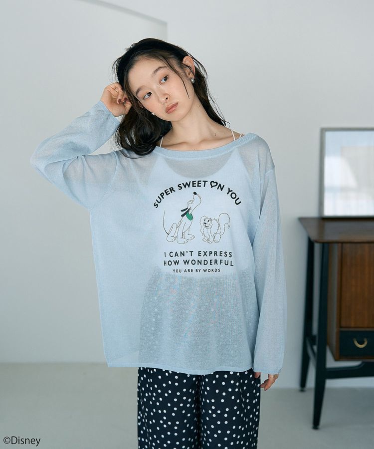 earth music&ecology「Pluto/シアーニット」|ニット・セーター|