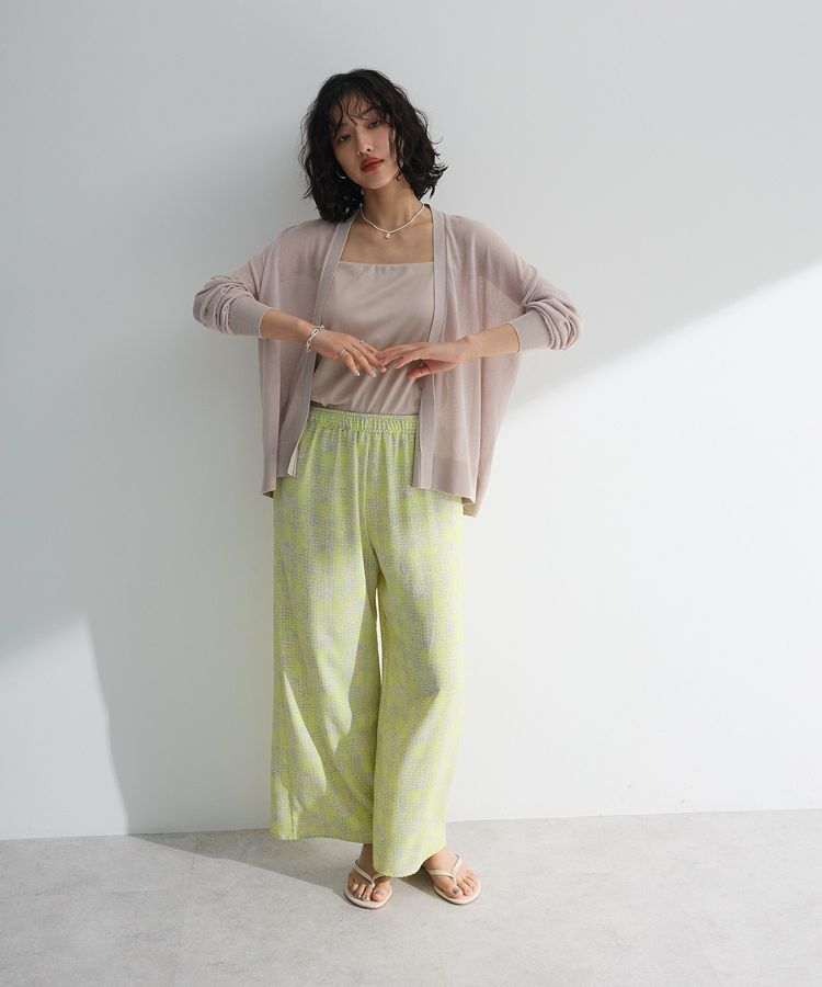 Green Parks「【WEB限定】接触冷感ゆったりカーディガン」|カーディガン|