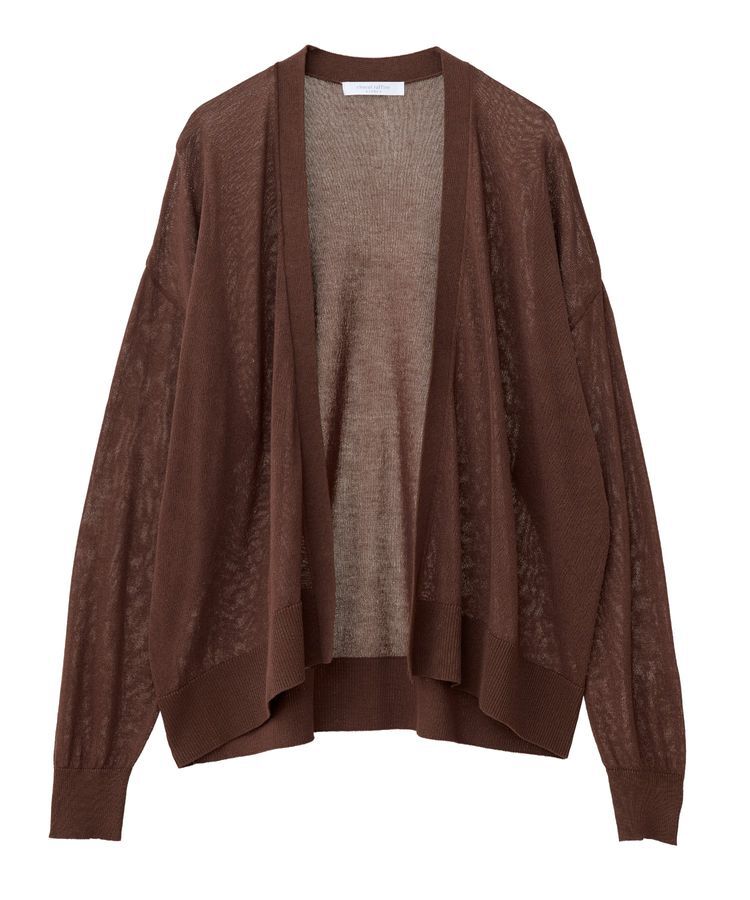 Green Parks「【WEB限定】接触冷感ゆったりカーディガン」|カーディガン|