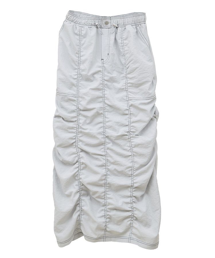 Green Parks「・SUGAR SPOON 配色stギャザースカート」|タイト|