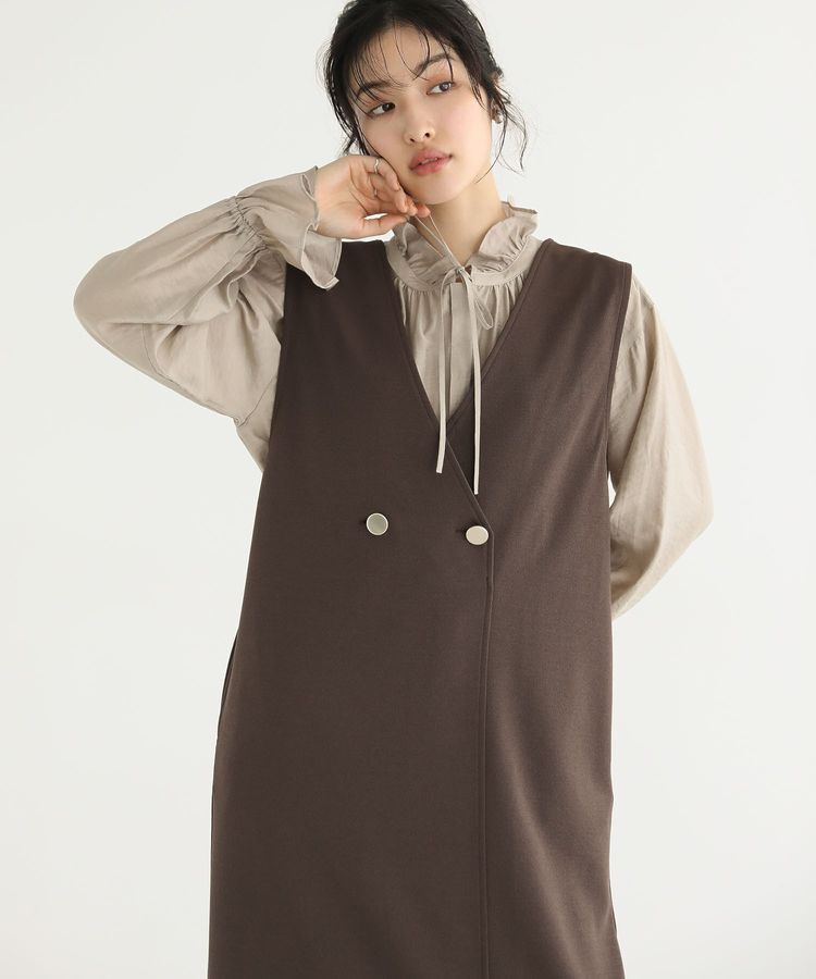 Green Parks「ジャケット風ジャンパースカート」|ジャンパースカート|