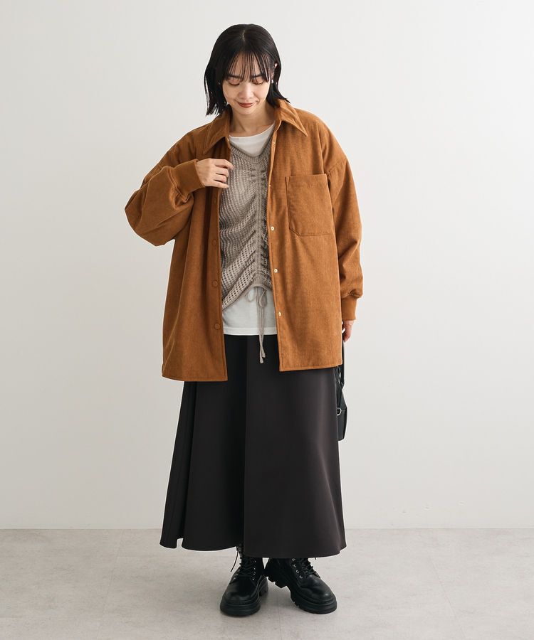 Green Parks「・swing by ロングフレアスカート」|フレア|