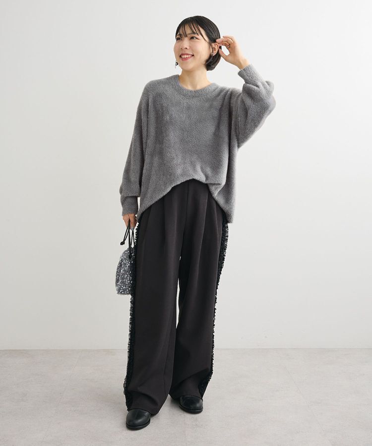 Green Parks「・swing by サイドフリルワイドパンツ」|その他|