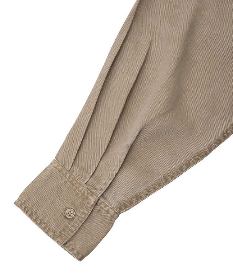 Green Parks「裾フリンジヴィンテージ風シャツ」|シャツ・ブラウス|