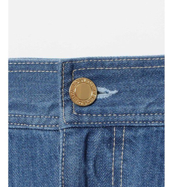 LOULOU WILLOUGHBY「【LOULOU WILLOUGHBY】サイドタックロングデニムスカート」|スカート|