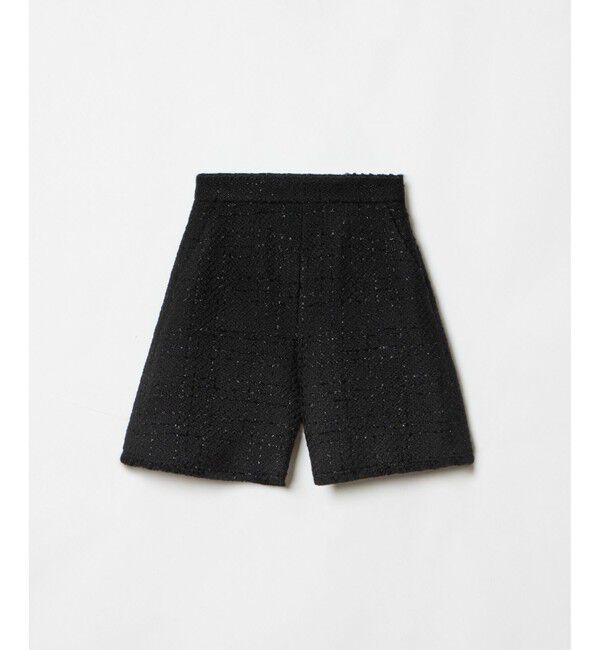LOULOU WILLOUGHBY「【LOULOU WILLOUGHBY】ジオリカラメツイードショートパンツ」|その他|