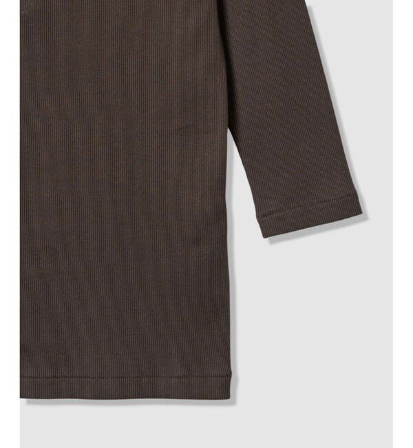 allureville「テレコ3/4スリーブボートネックプルオーバー」|Tシャツ・カットソー|