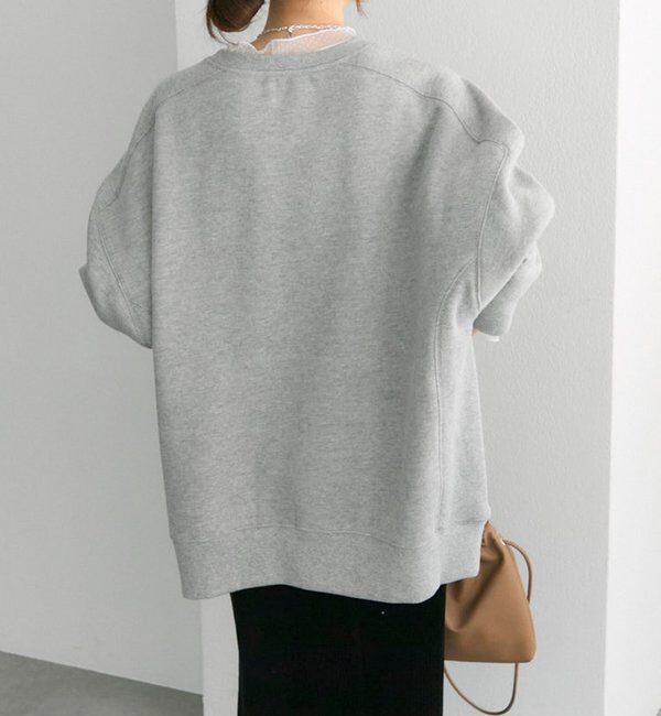  「シンプル裏起毛スウェットプルオーバー」|プルオーバー|
